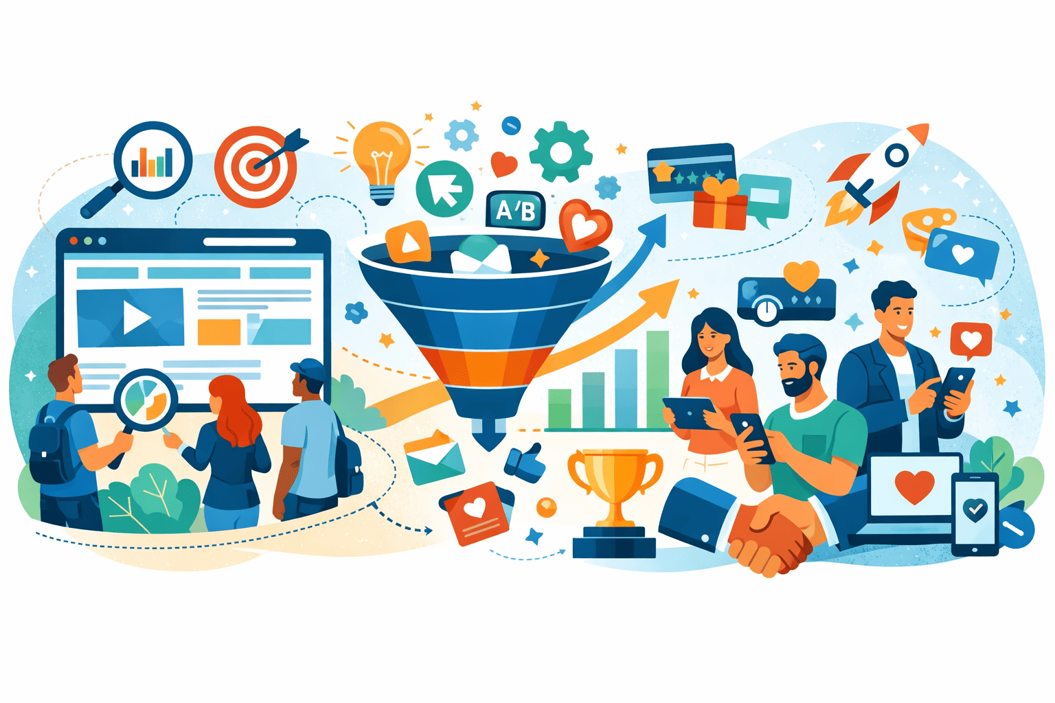 CRO Strategy & Implementation: Turning Visitors into Valued Users.